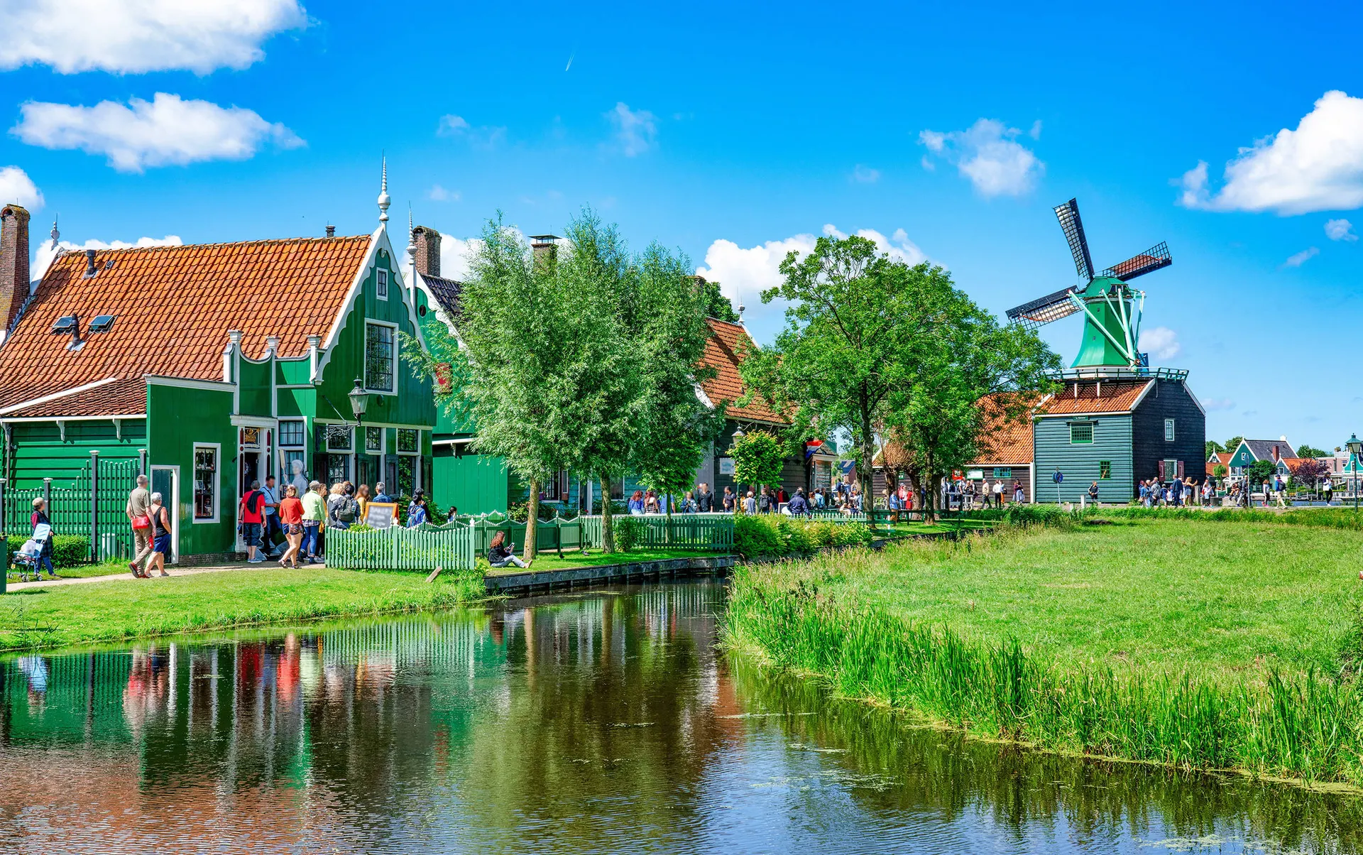 Friesland en Noord-Holland vanaf Rotterdam
