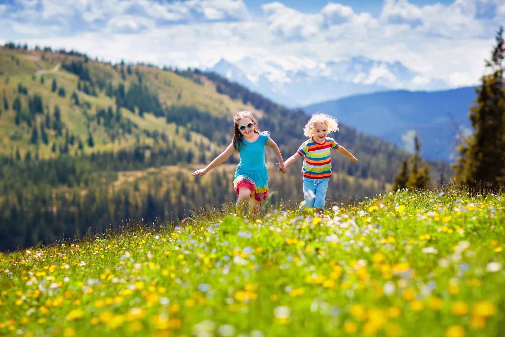 Oostenrijk met de kinderen