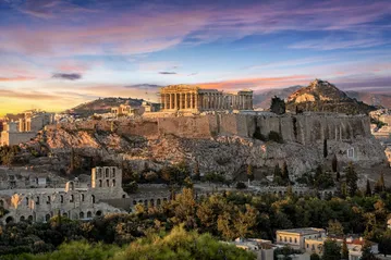 Griekse goden en heiligdommen in Athene