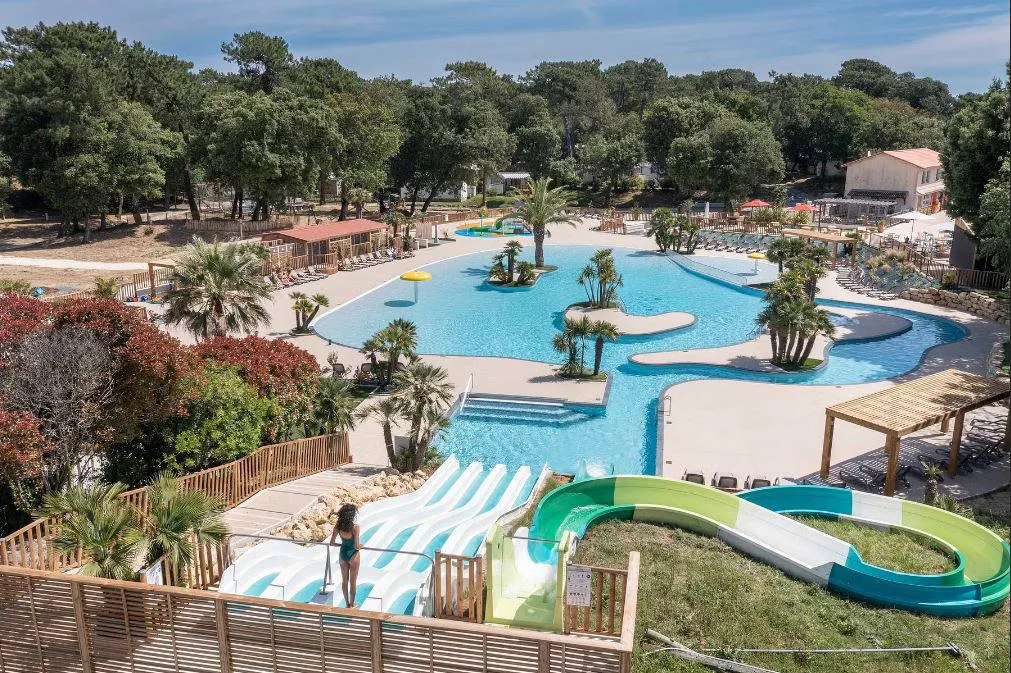 Camping Camping Le Logis in Saint-Palais-sur-Mer (Atlantische Kust, Frankrijk)