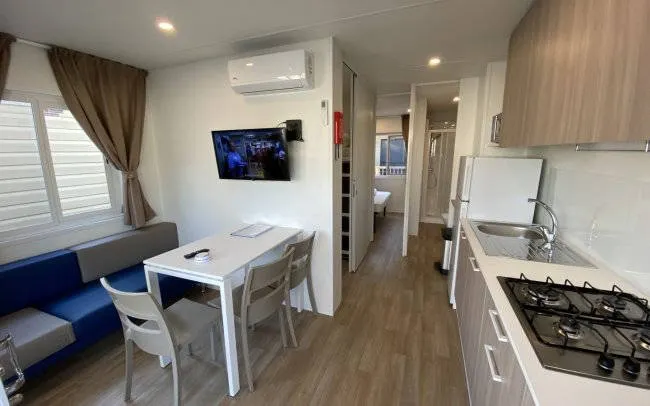 Woongedeelte met keuken