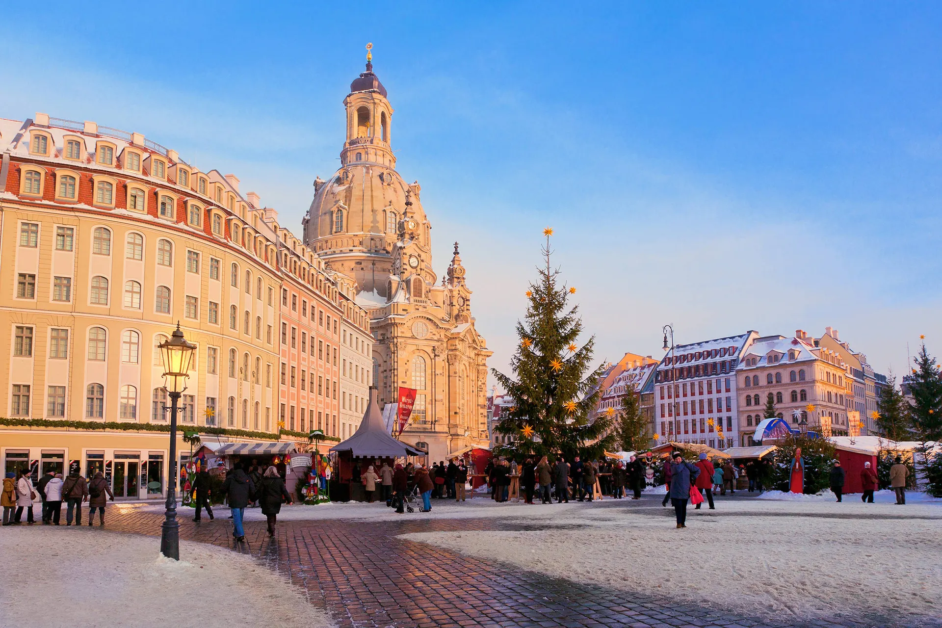 Kerstsfeer in Dresden, Leipzig en Weimar