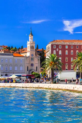 Stedentrip Split, boulevard Split, Kroatië | de Jong Intra Vakanties