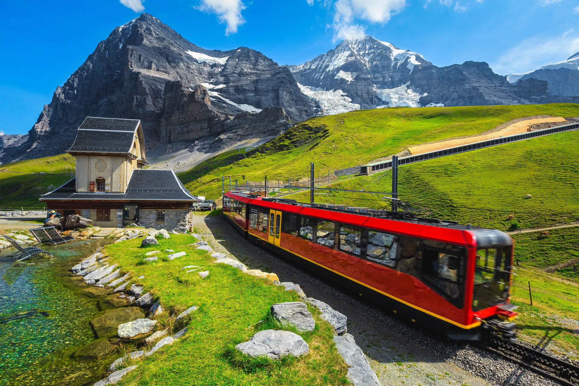 Rail & Sail: Golden Pass Panorama Express & Vierlandencruise Dalvaart afbeelding 4
