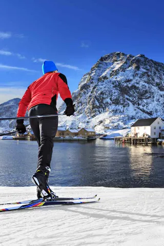 Noorwegen Wintersport Portrait