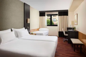 Voorbeeld kamer met extra bed