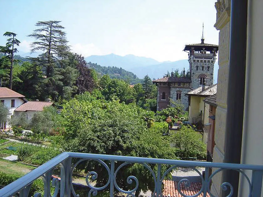 Uitzicht achterkant hotel