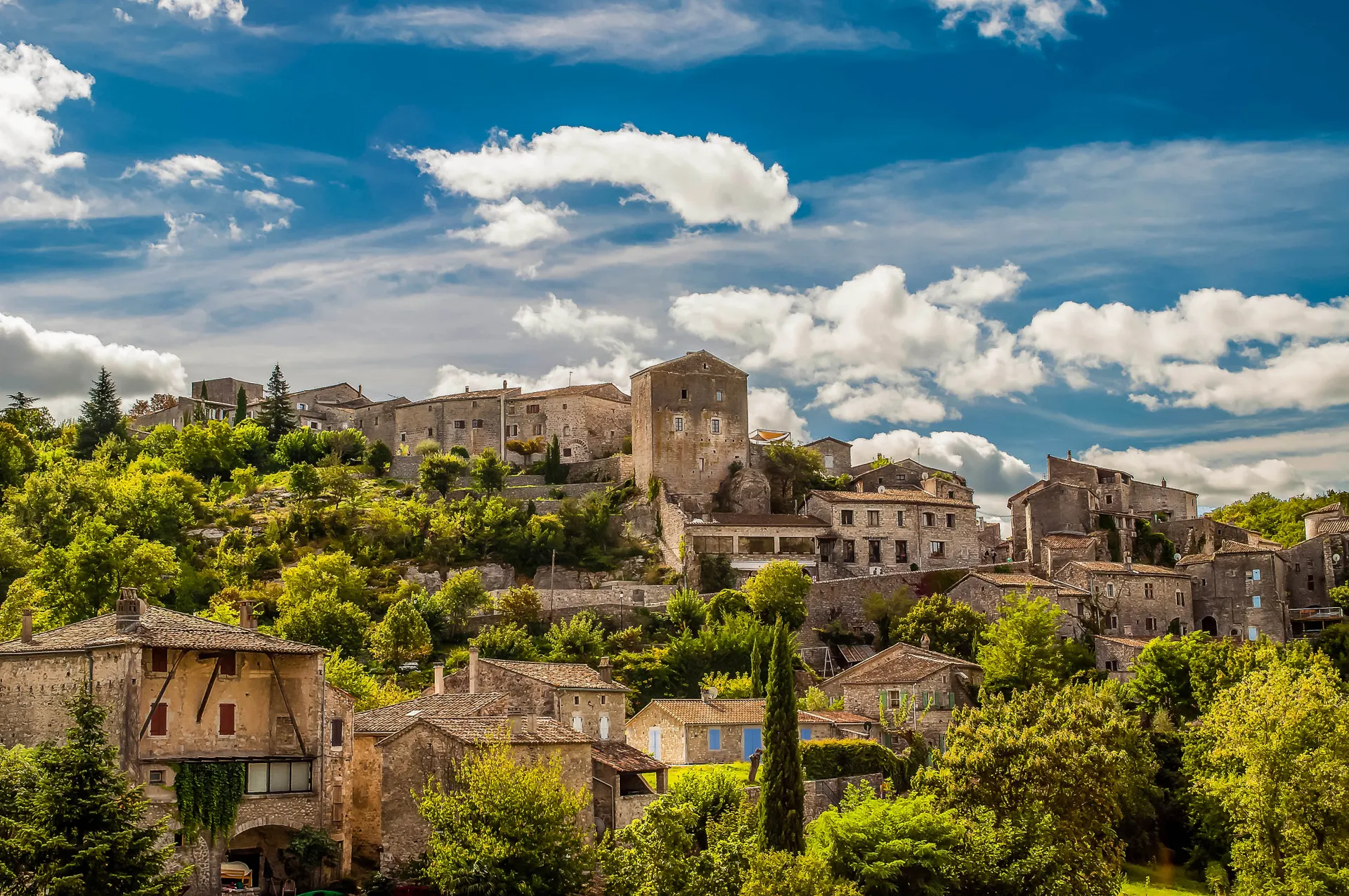 Ontdek de Ardèche vanuit Grospierres.