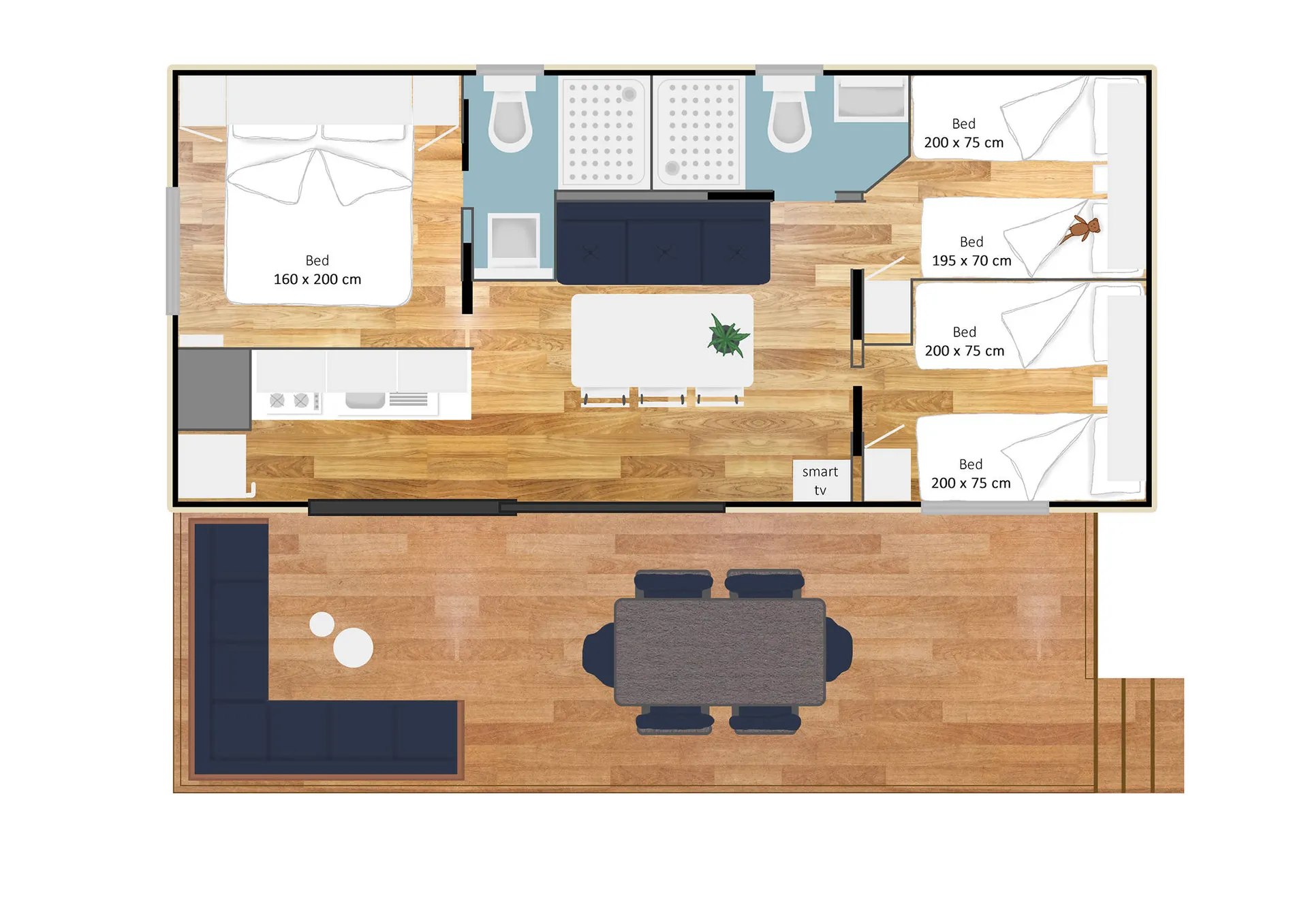 Plattegrond Premium/Premium Deluxe