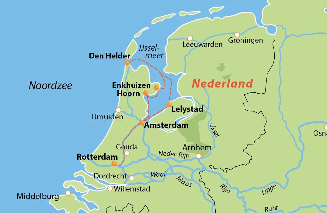 Hollandcruise - IJsselmeer