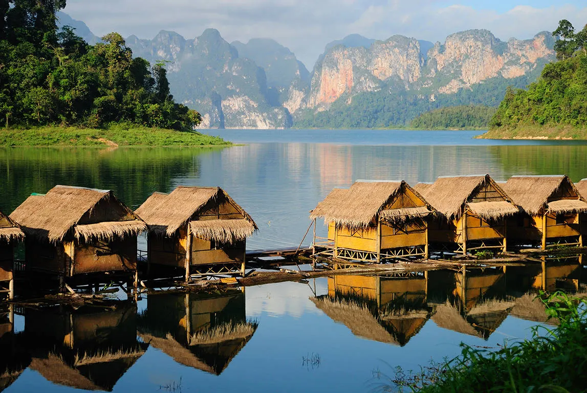 The Hut in Lake khao sok
