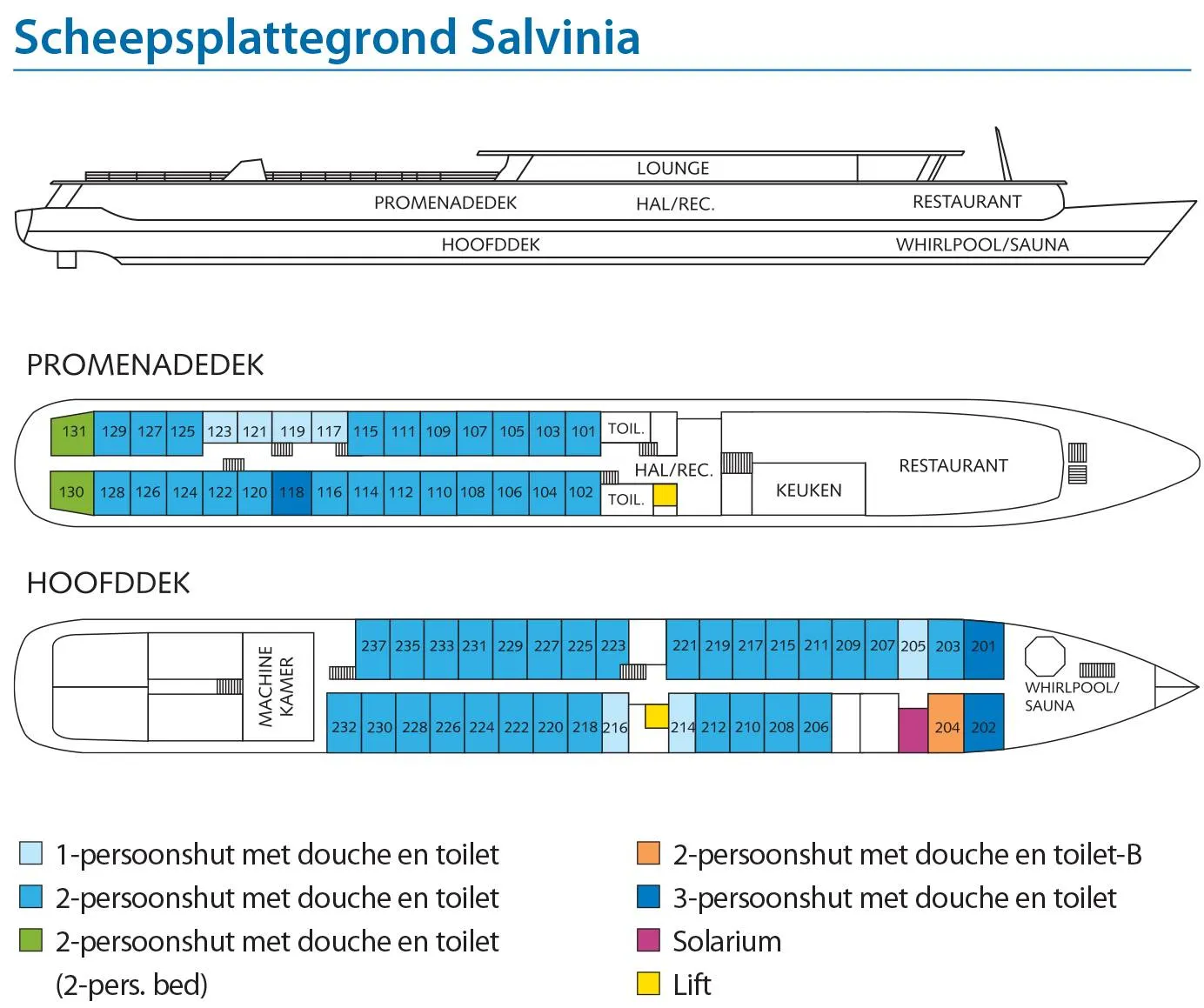 Scheepsplattegrond Salvinia