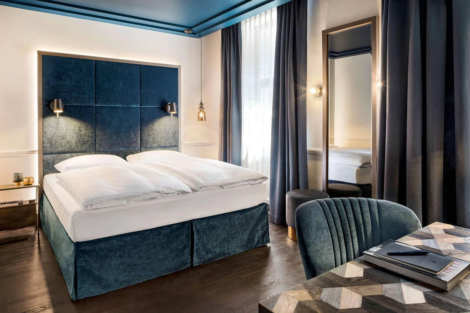 Voorbeeld kamer double bed