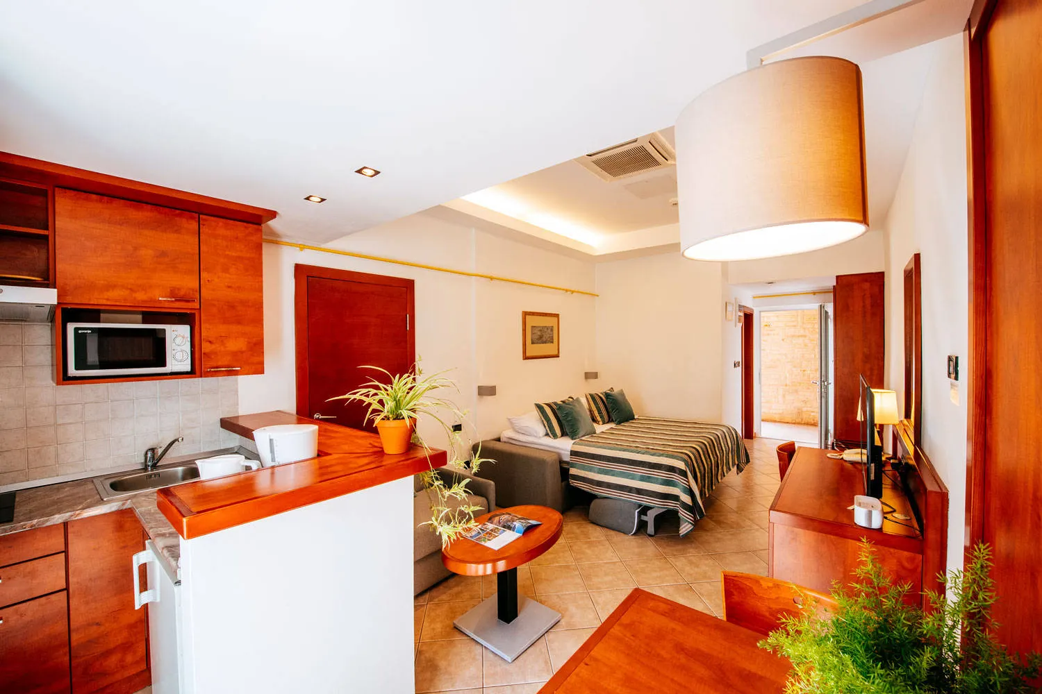 Voorbeeld 1-kamerappartement Comfort 4-sterren