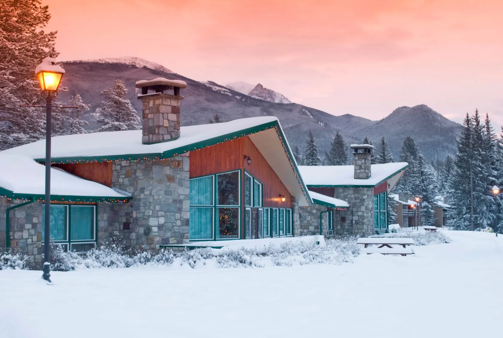 Fairmont Jasper Park Lodge.