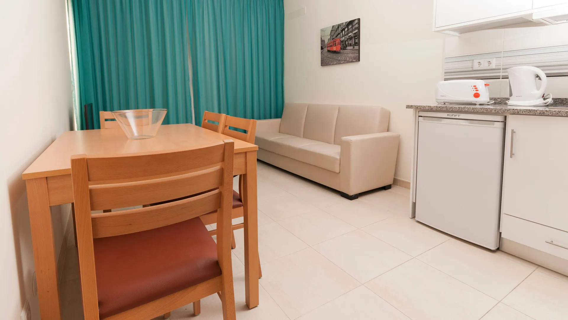 Voorbeeld 2-kamerappartement