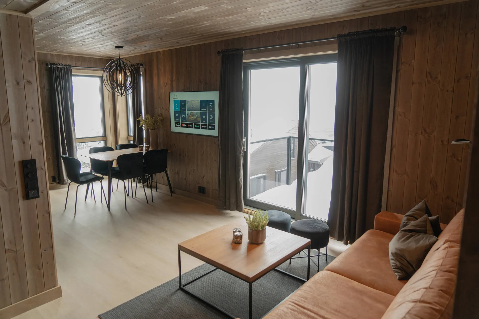 Woonkamer appartement voorbeeld