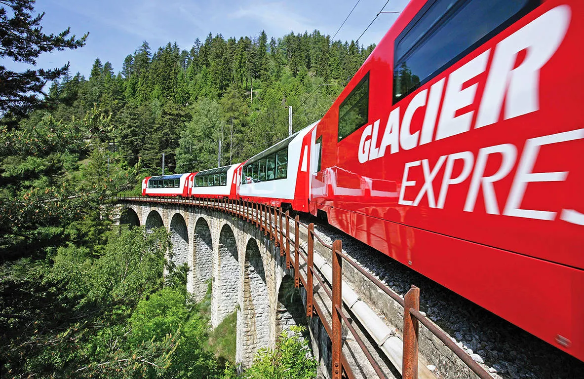 Online bestellen: Rail & Sail: Vierlandencruise en Glacier Express