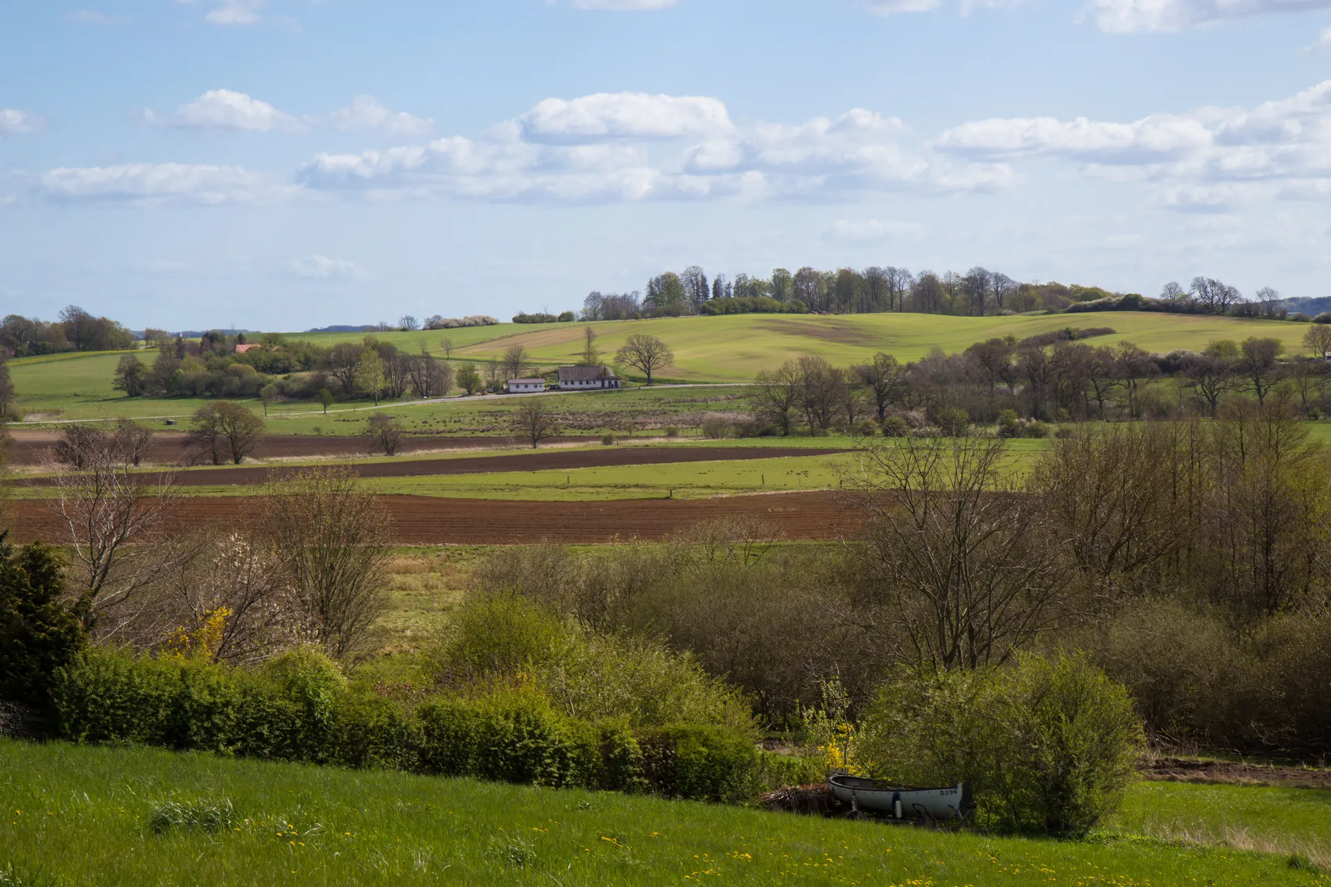 Glooiend landschap Jutland