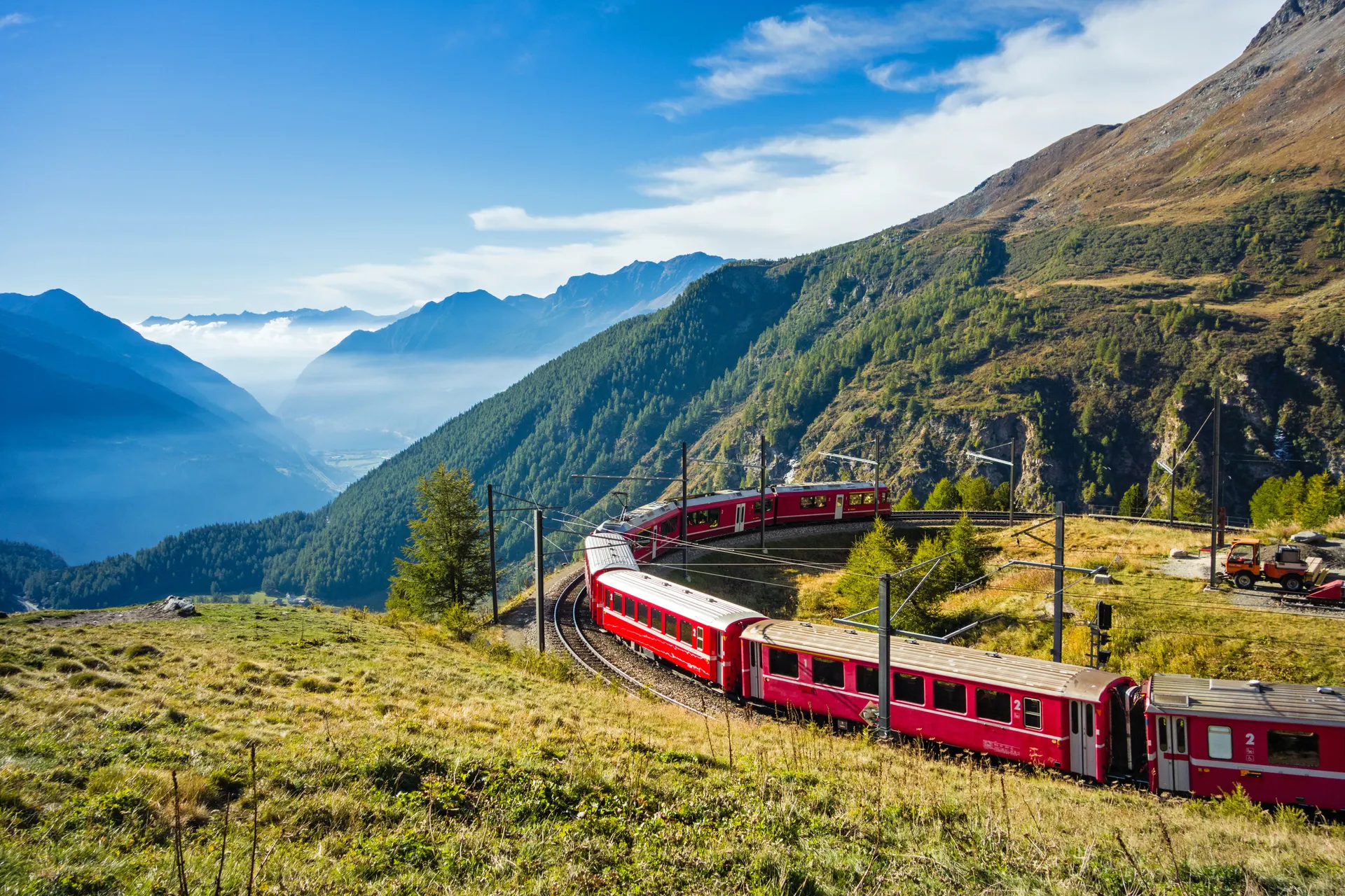 Ontdek de Zwitserse Alpen en Bernina Express vanuit Davos.