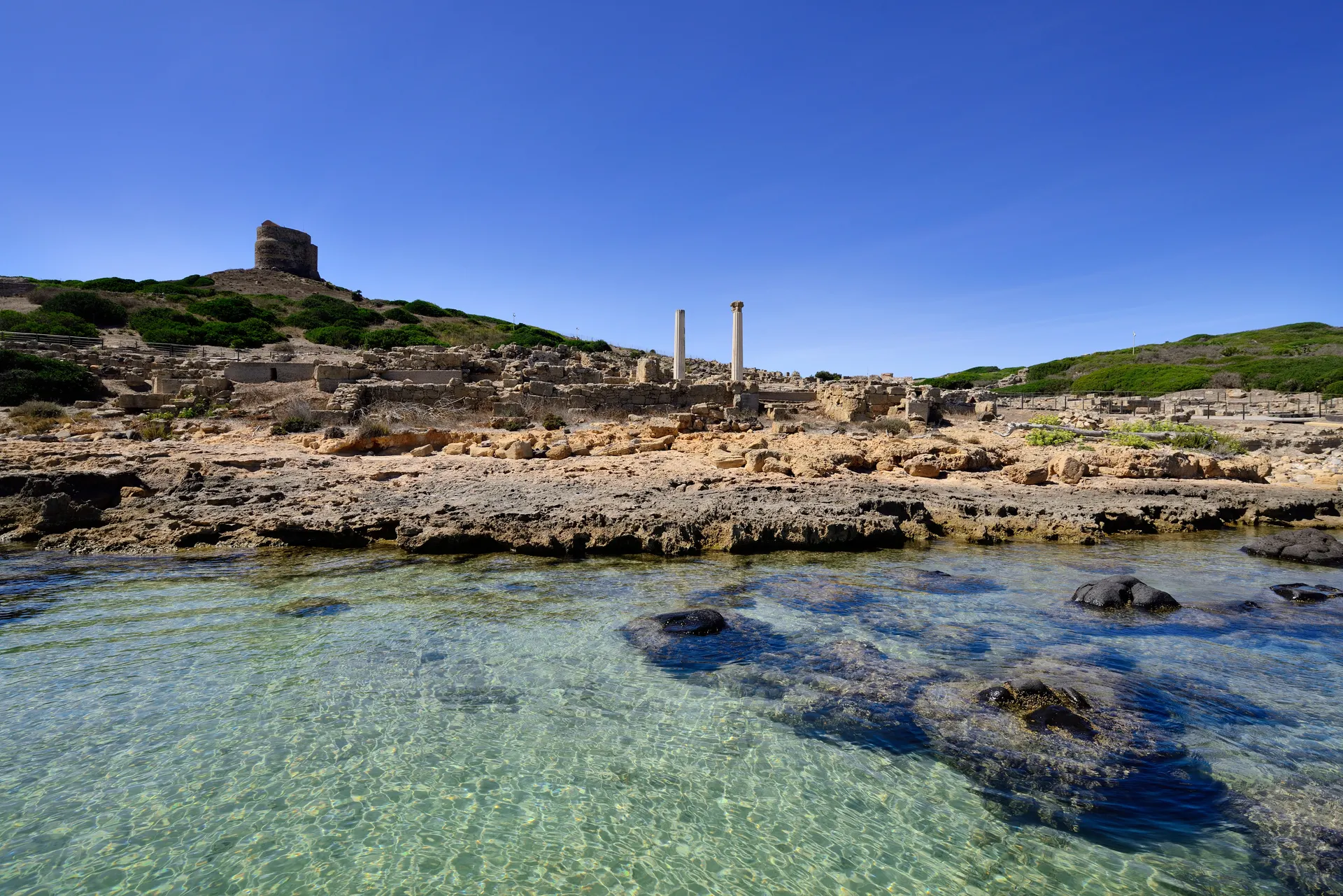 Ontdek het westen van Sardinië vanuit Cabras.