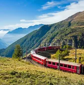 Glacier en Bernina Express, Treinreis Zwitserland, Treinrondreis Zwitserland | de Jong Intra Vakanties
