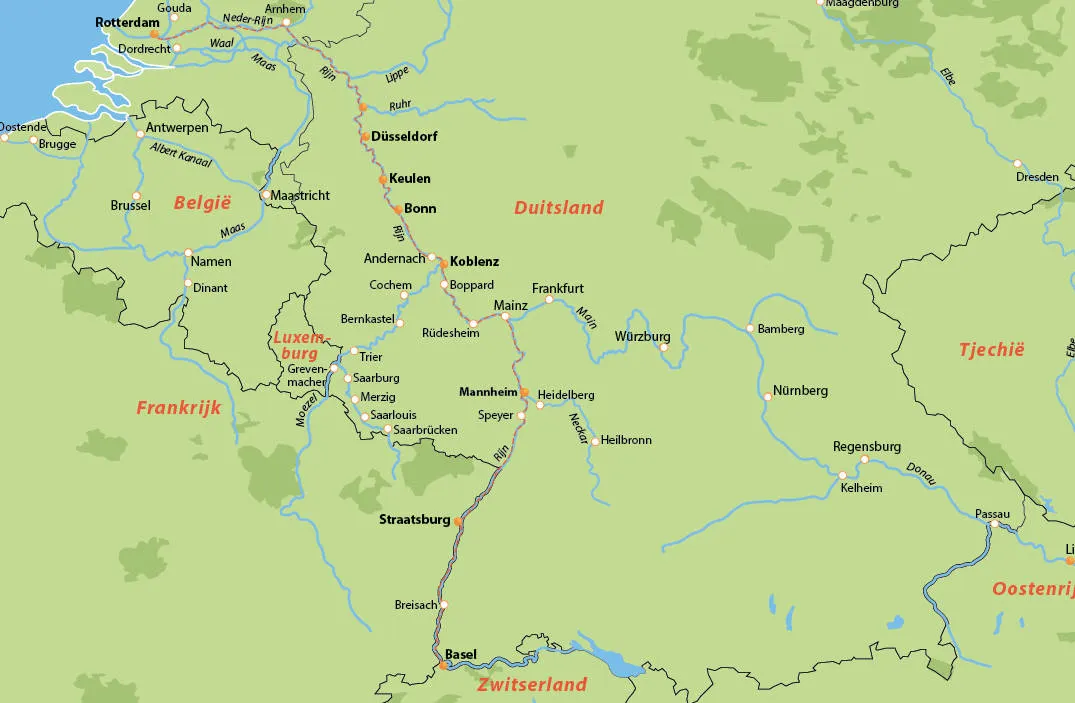 Rail & Sail- Vierlandencruise en Glacier Express