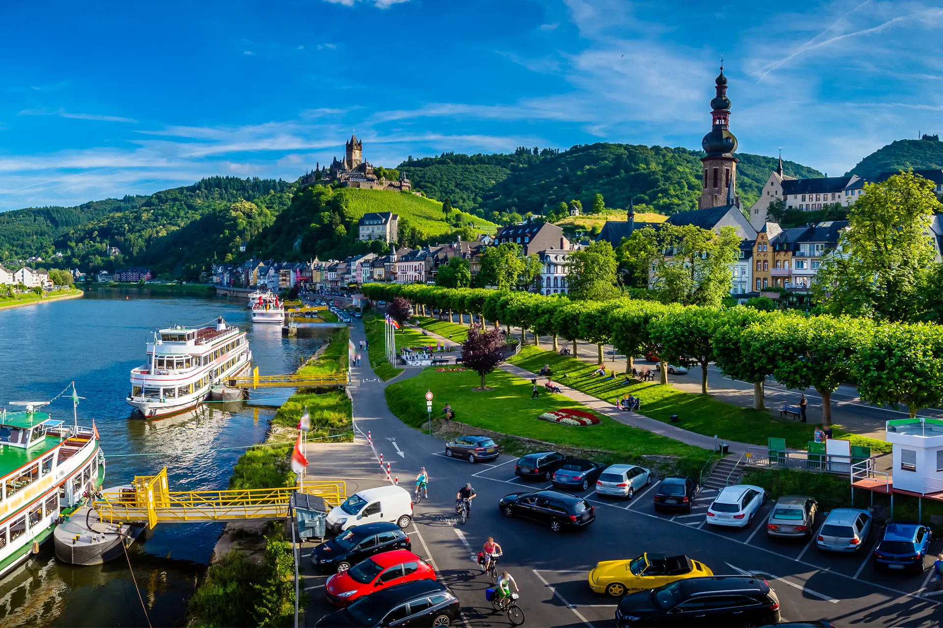Moezel Cochem landscape