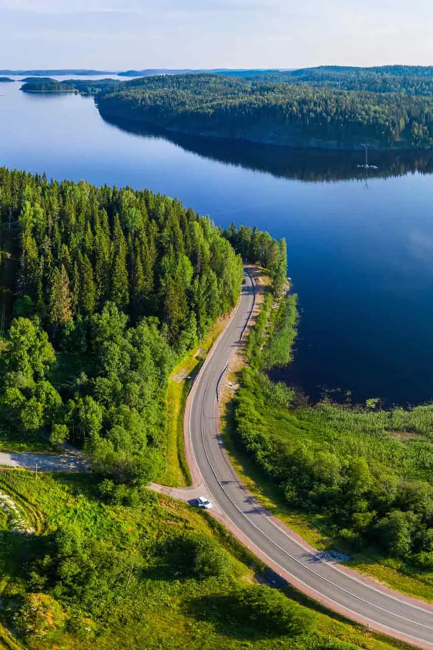 Fly drives Finland portrait