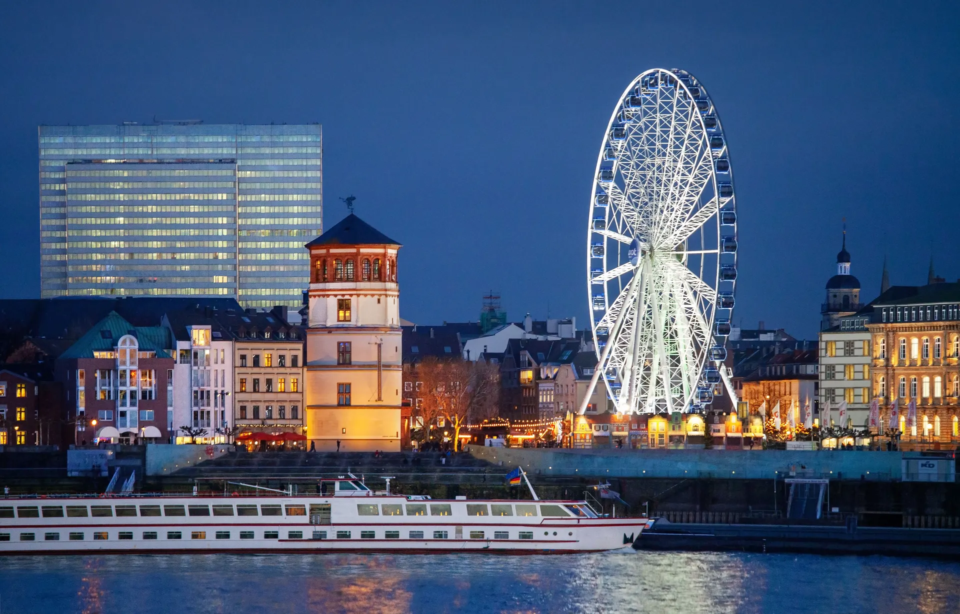 Winter in Düsseldorf