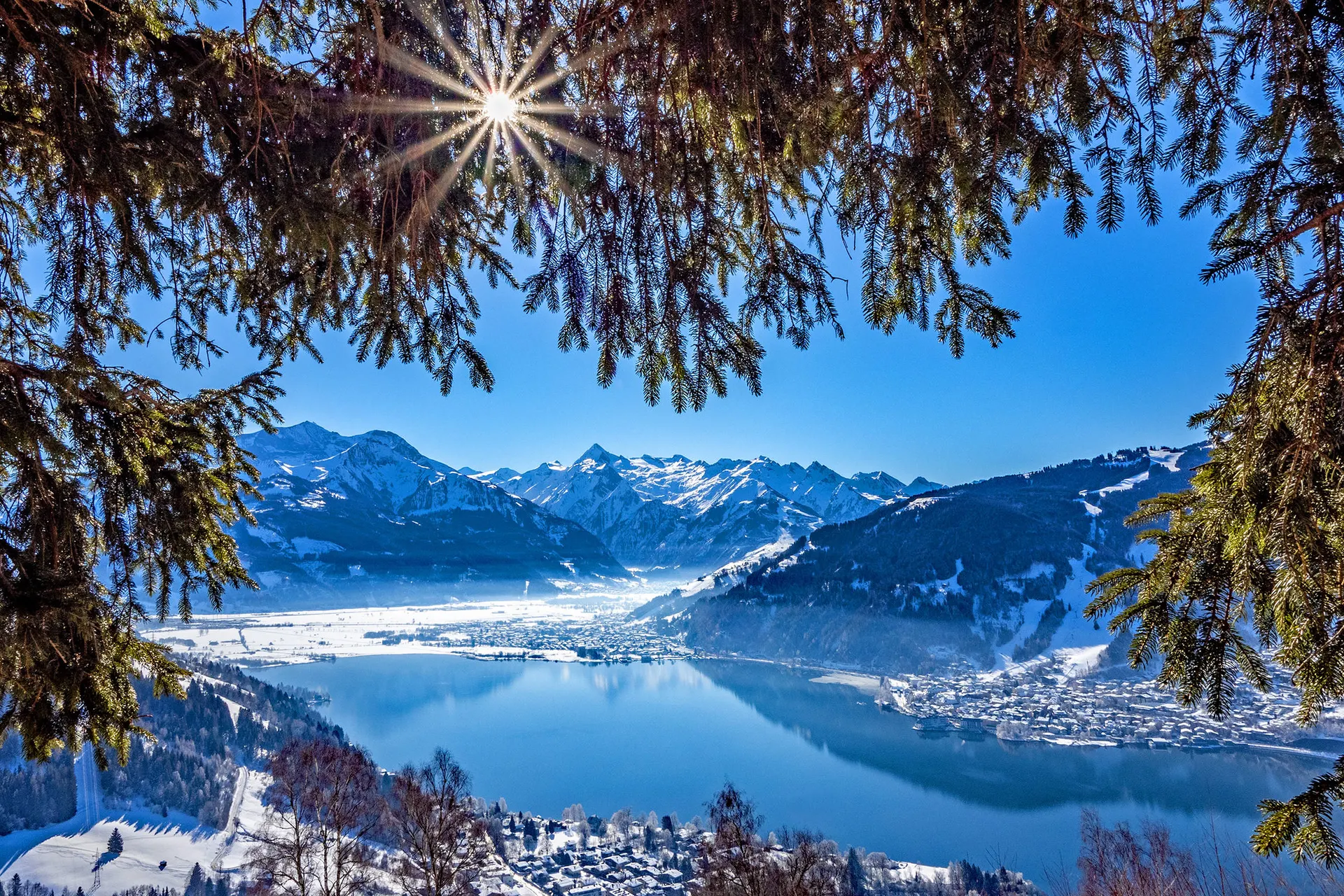 Kerst nabij Zell am See, Brück
