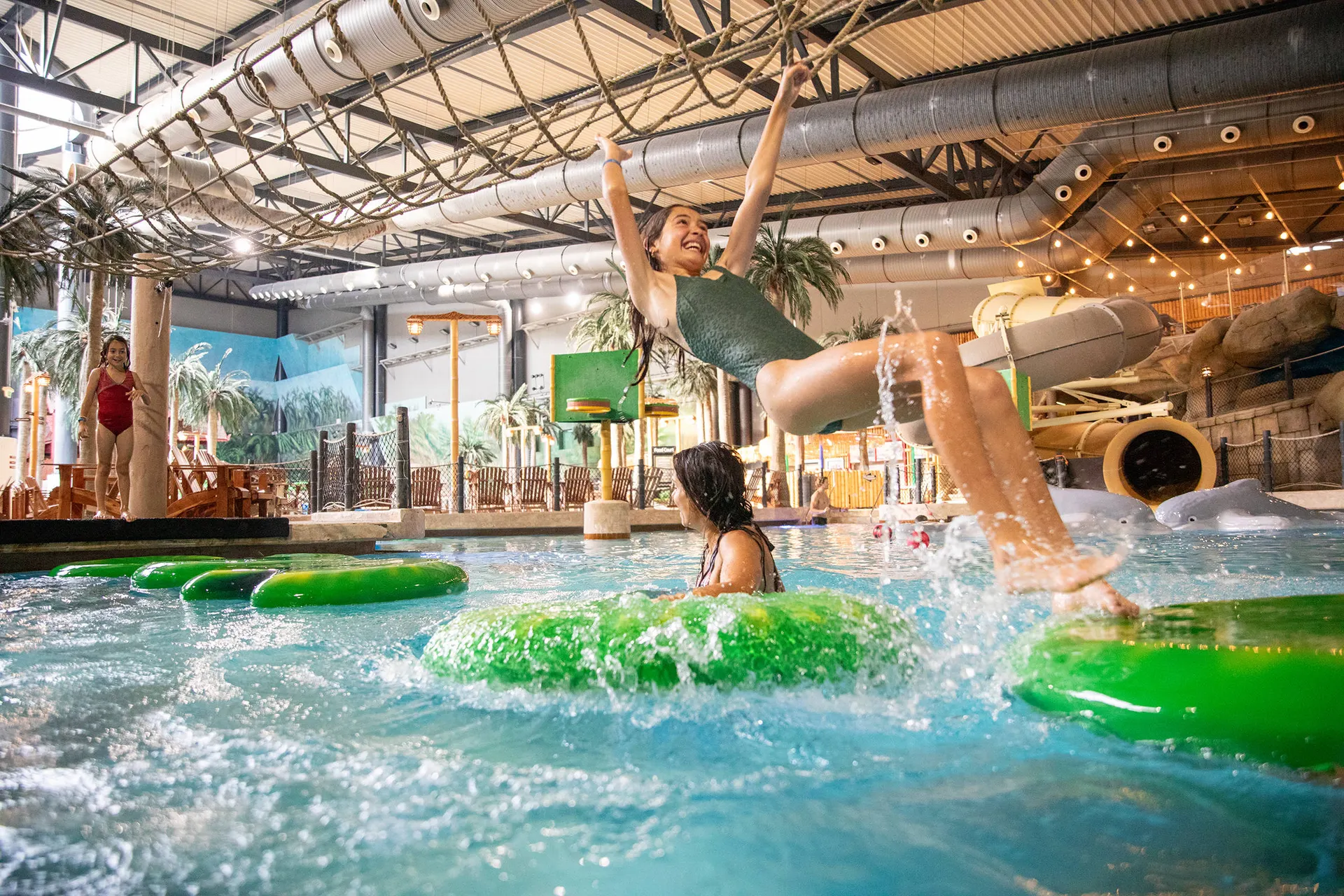 Aquadome activity pool
