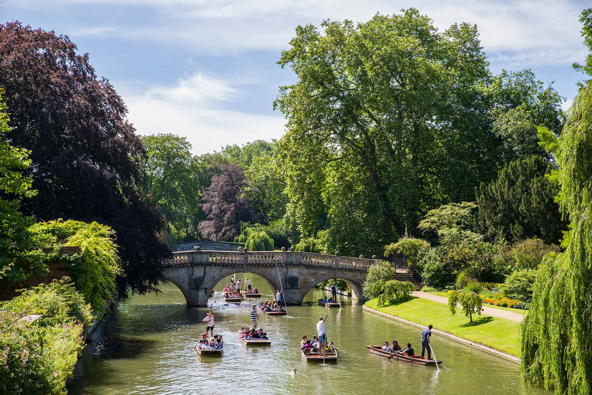 Clare Bridge in Cambridge