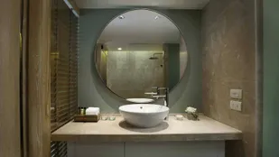 Voorbeeld badkamer Deluxe Kamer