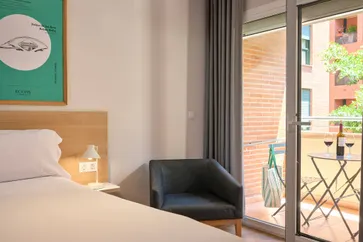Kamer met balkon