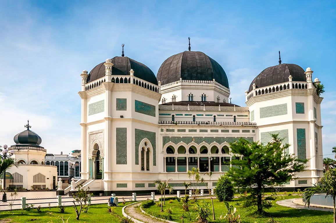 Grand moskee in Medan