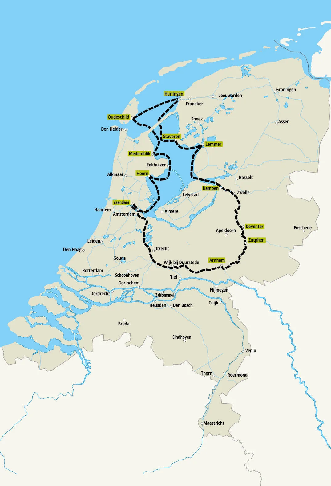 Vier prachtige Provincien
