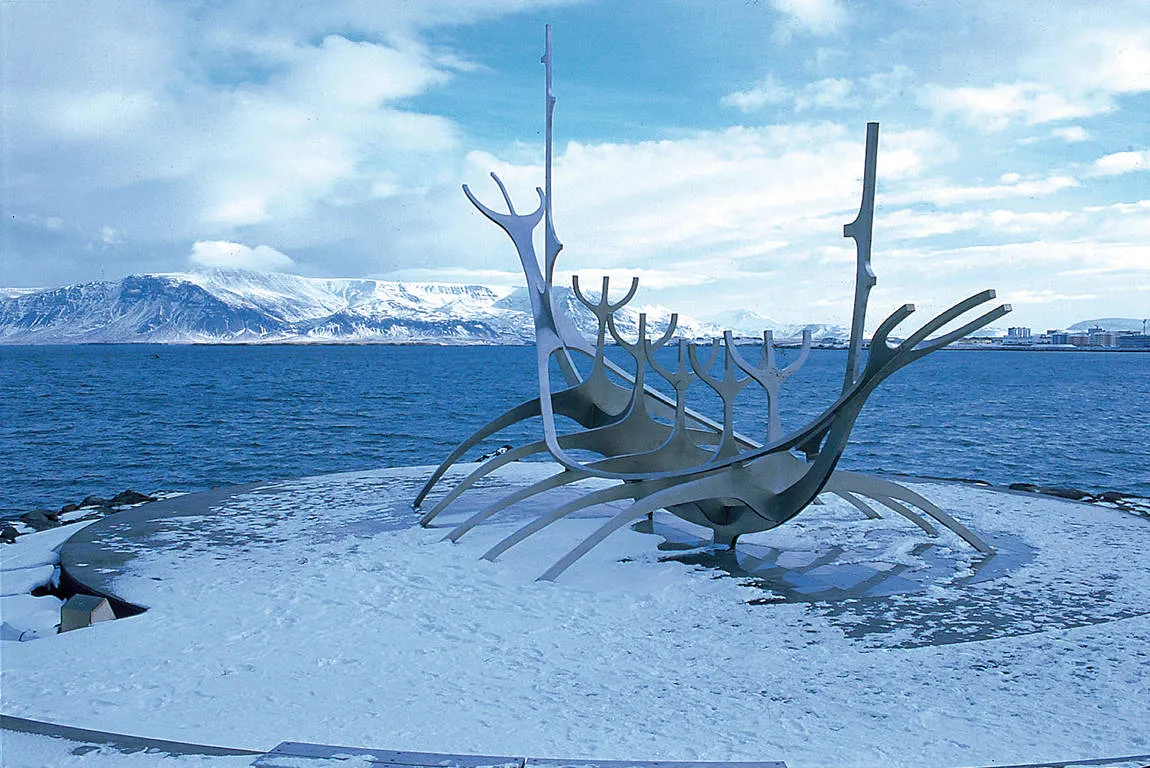 Gletsjers en watervallen