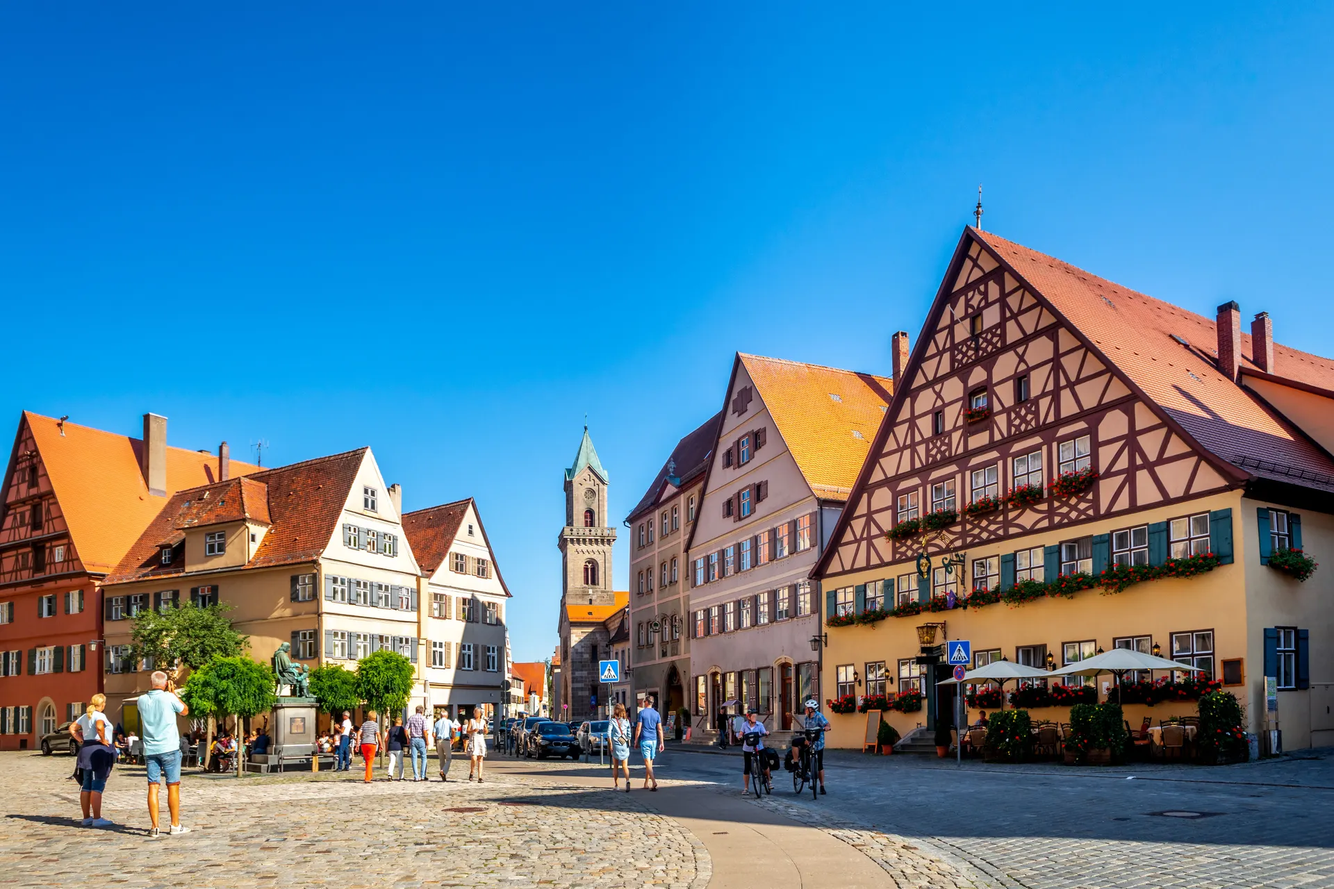 Romantische Strasse, Bad Mergentheim.