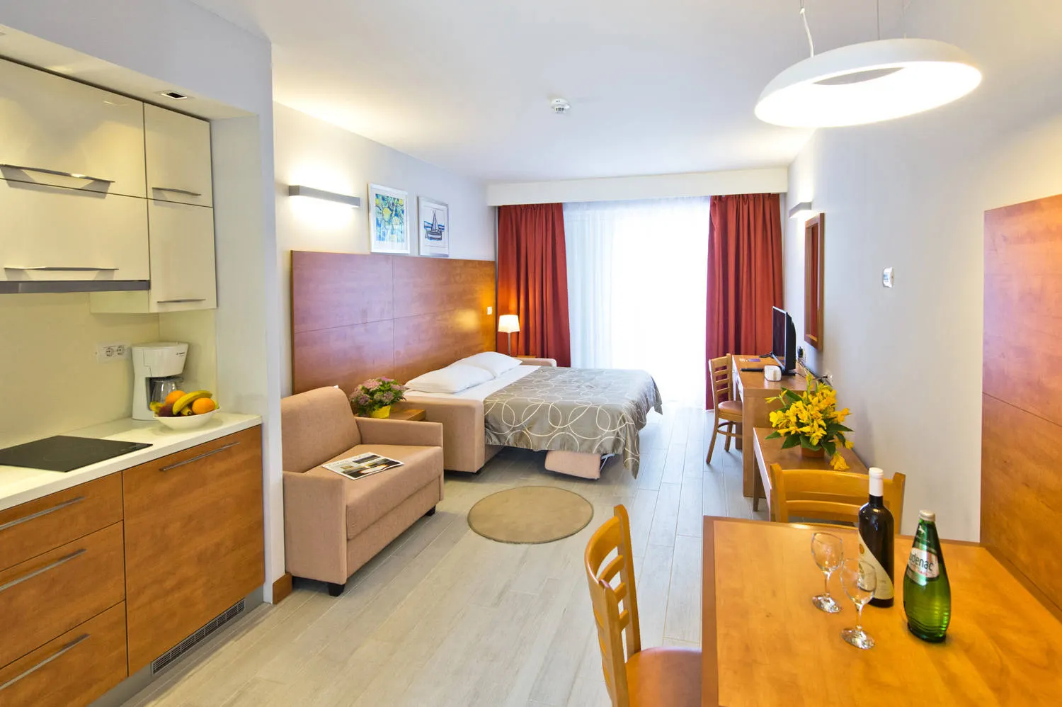 Voorbeeld 1-kamerappartement Superior 4-sterren
