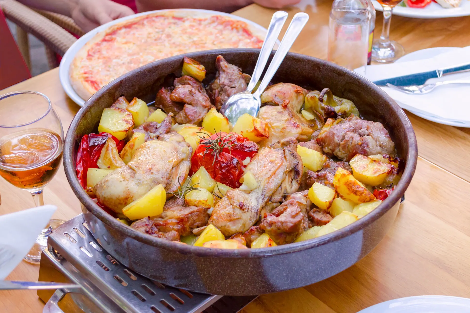 Traditioneel kroatisch gerecht Plaka