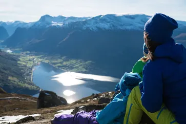 Uitzicht Skylift Loen - Foto: Bård Basberg