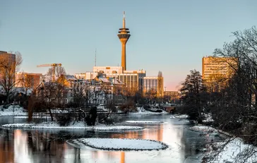 Winter in Düsseldorf