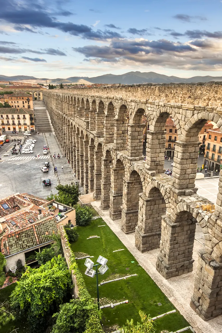 Aquaduct Segovia, Spanje