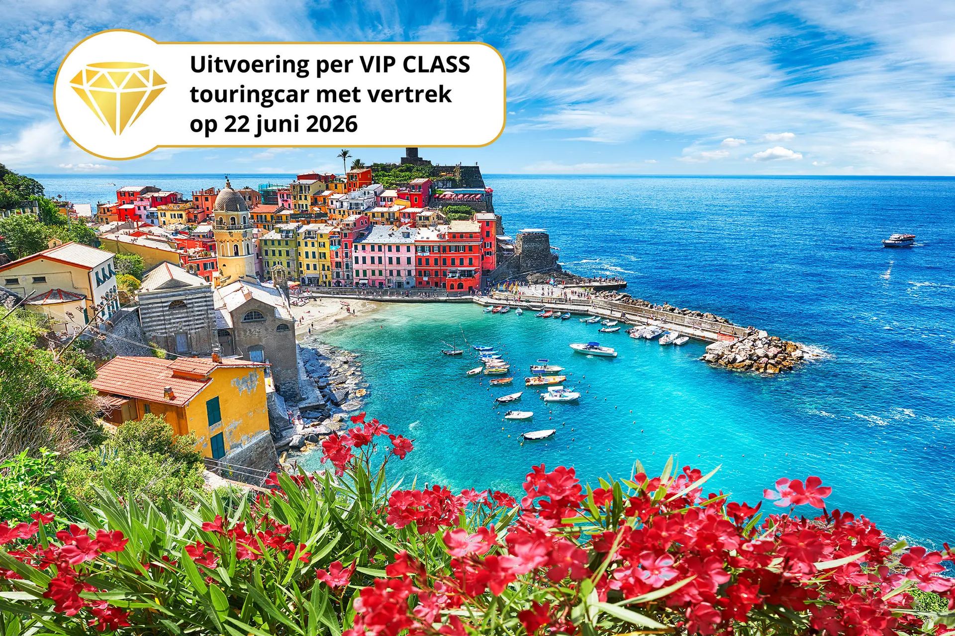 Gardameer en Cinque Terre.