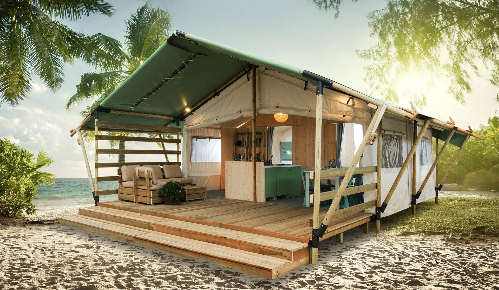 Estivo voorbeeld Lodgetent Country