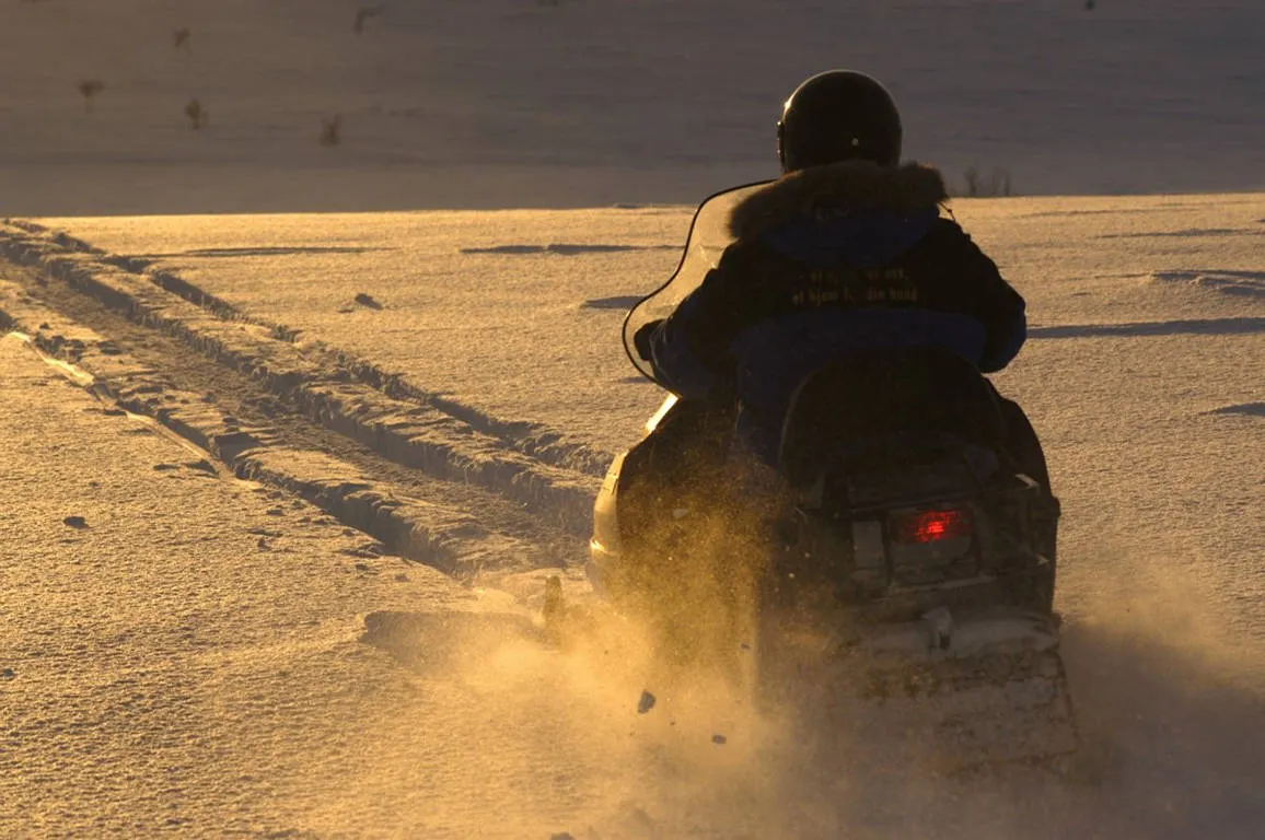 Sneeuwscootersafari