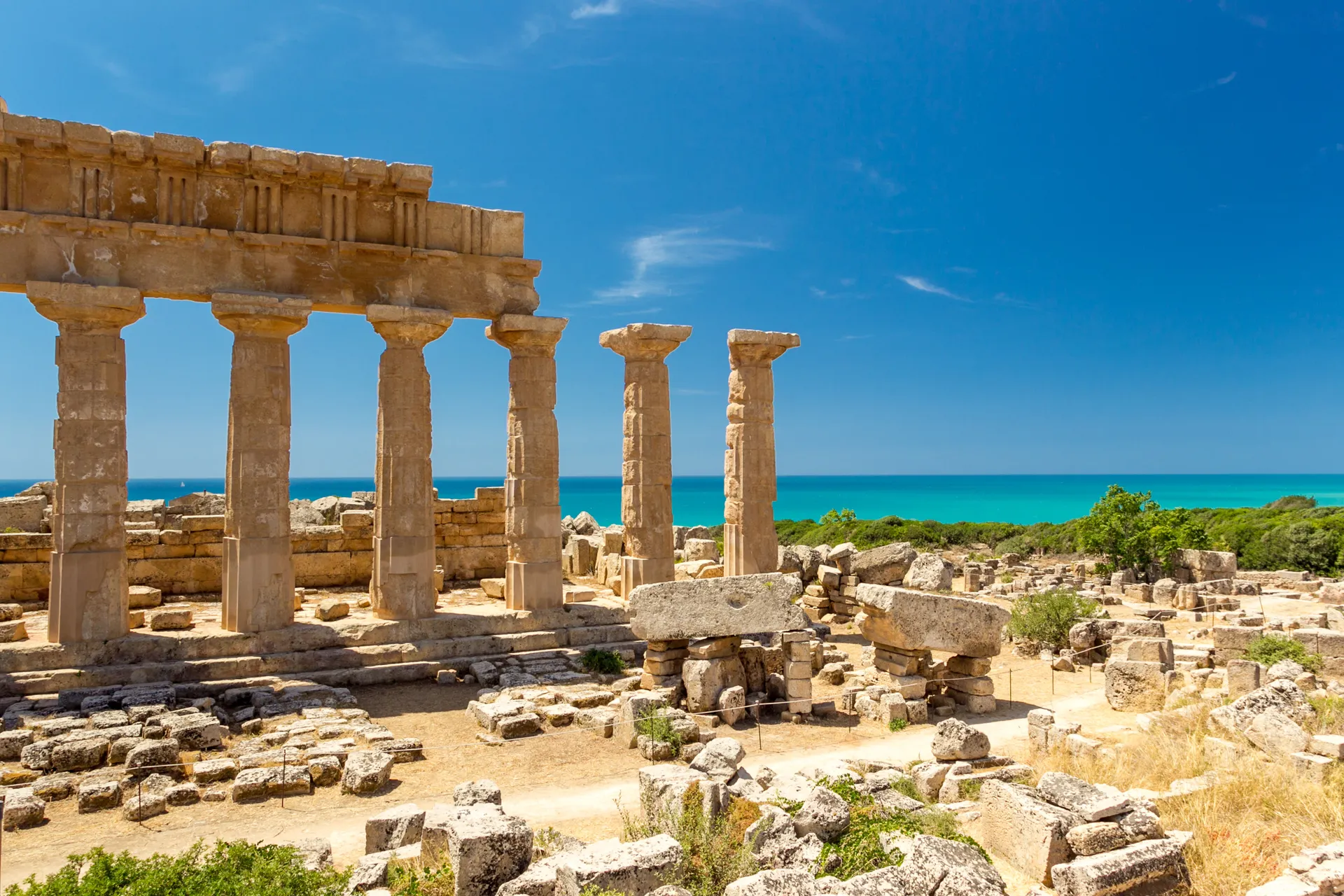Ontdek het westen van Sicilië vanuit Selinunte.