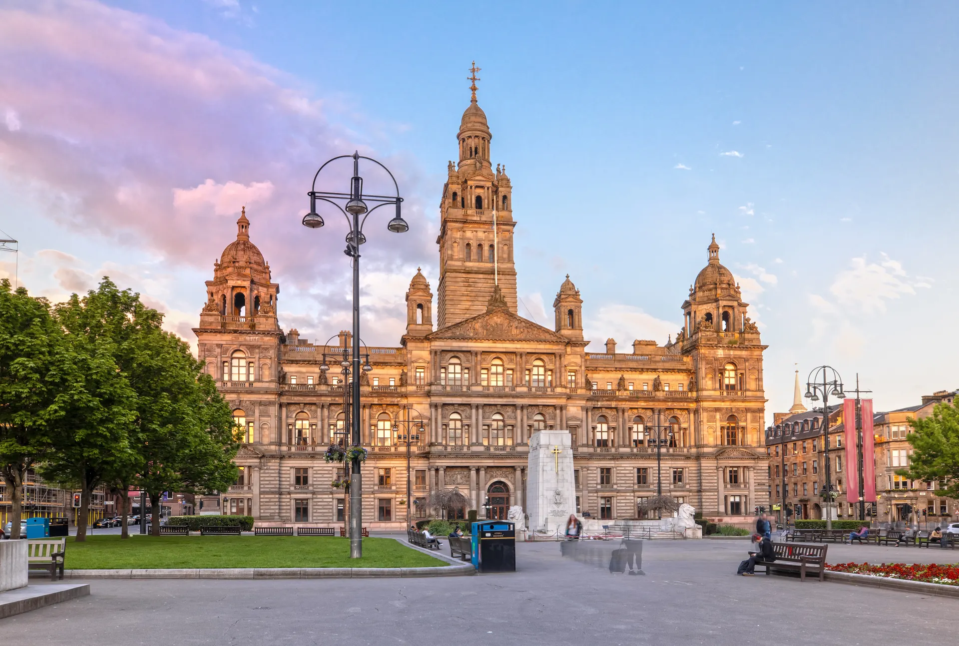 Busreizen Schotland, Glasgow