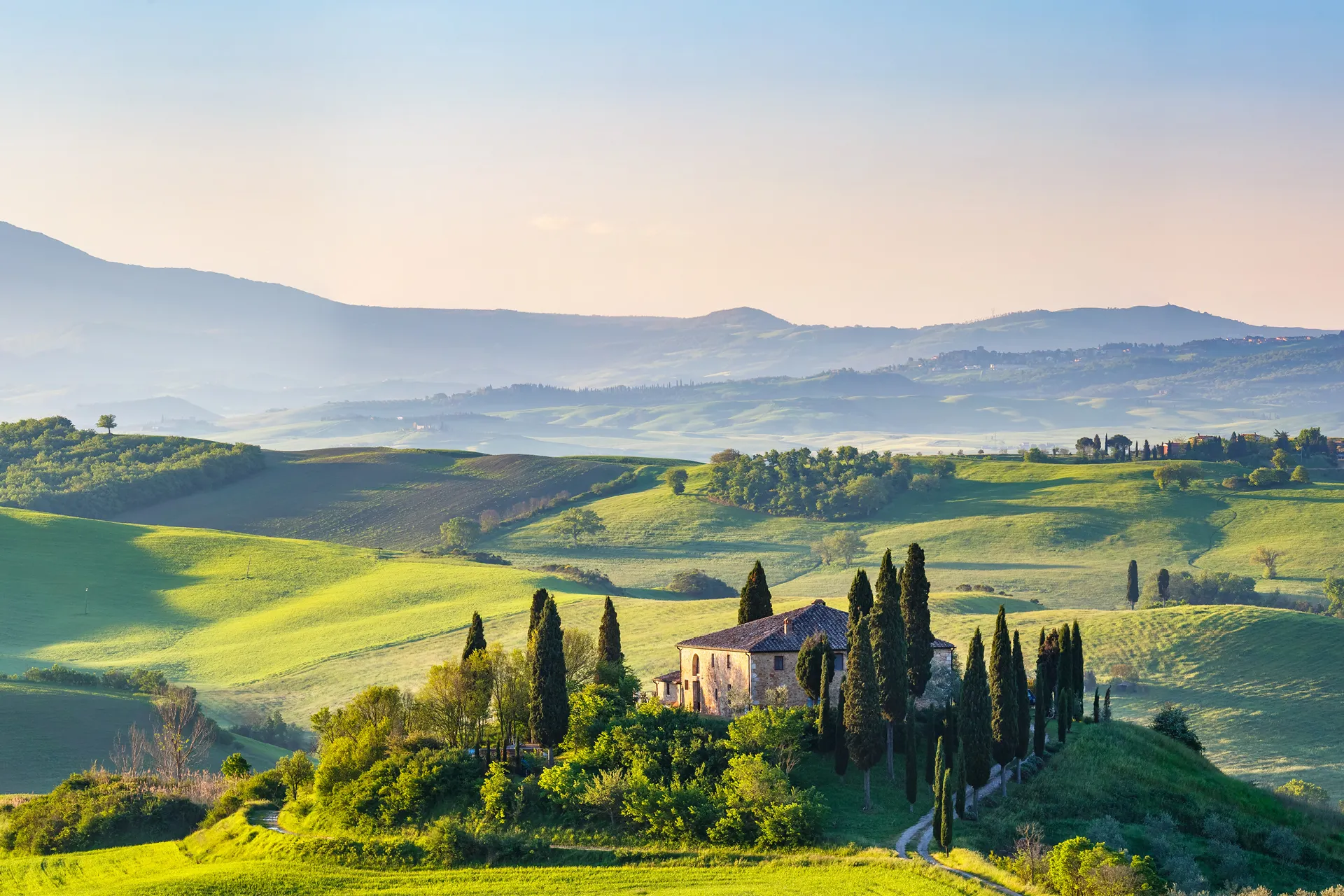 Toscaans heuvellandschap, Toscane, Italie | de Jong Intra Vakanties